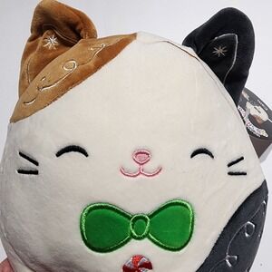 Squishmallows Select Series 8" Cam the Christmas Cookie Calico Cat Plush New!